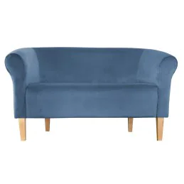 Sofa Milo MG33 niebieska, nogi buk 20 cm