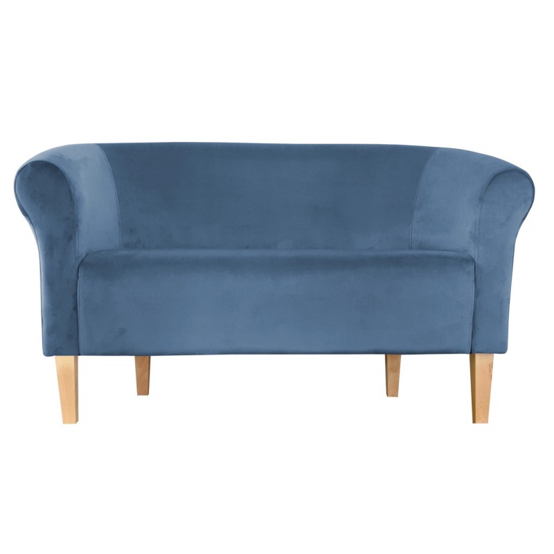 Sofa Milo MG33 niebieska, nogi buk 20 cm