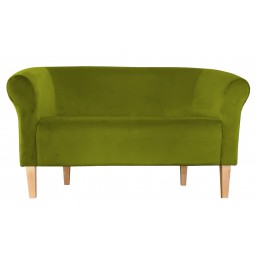 Sofa Milo BL75 zielona oliwka, nogi buk 20 cm