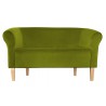 Sofa Milo BL75 zielona oliwka, nogi buk 20 cm