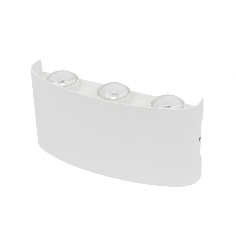 Kinkiet lampa wisząca LED elewacyjny metalowa AT86-3KL-White