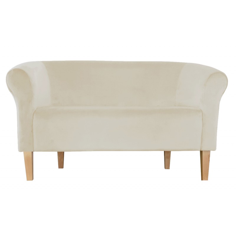 Sofa Milo MG50 kremowa z nogami buk 20 cm