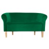 Sofa Milo MG25 zielony nogi 20 buk