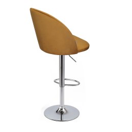 Hoker krzesło barowe obrotowe SILVER noga chrom MG15