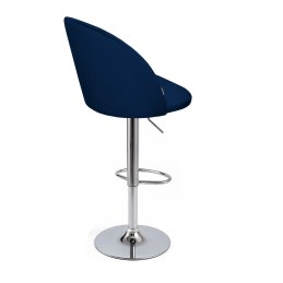 Hoker SILVER obrotowy velvet granat chrom