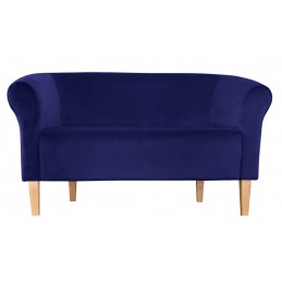 Sofa Milo MG16 granatowa, nogi buk 20 cm