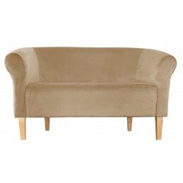 Sofa Milo MG06 jasny brąz z nogami buk