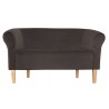 Sofa Milo MG05 brąz, nogi buk