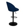 Hoker krzesło barowe obrotowe SILVER noga czarna MG16
