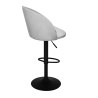 Hoker SILVER obrotowy velvet czarna noga