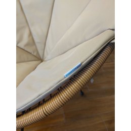 Poduszka Acapulco wodoodporna na fotel Oxford beż