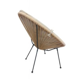 Poduszka Acapulco wodoodporna na fotel Oxford beż