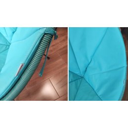 Poduszka Acapulco wodoodporna na fotel Oxford turkus