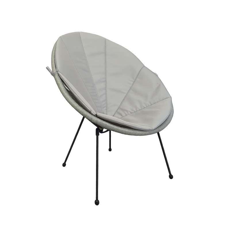 Poduszka Acapulco wodoodporna na fotel Oxford szary