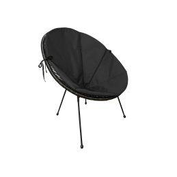 Poduszka Acapulco wodoodporna na fotel Oxford czarny