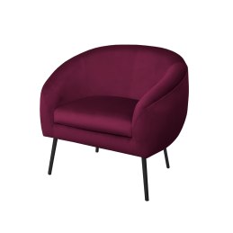 Fotel SYDNEY nogi czarne MG02 - welur