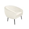Fotel SYDNEY kremowy, nogi czarne MG50
