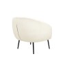 Fotel SYDNEY kremowy, nogi czarne MG50