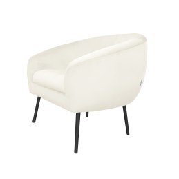 Fotel SYDNEY kremowy, nogi czarne MG50