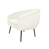 Fotel SYDNEY kremowy, nogi czarne MG50