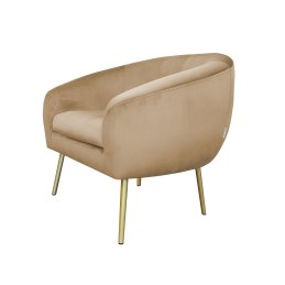 Fotel SYDNEY nogi złote MG06
