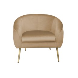 Fotel SYDNEY nogi złote MG06
