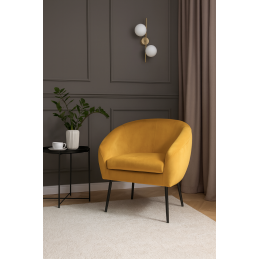 Fotel SYDNEY nogi złote MG15