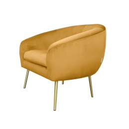 Fotel SYDNEY nogi złote MG15