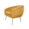 Fotel SYDNEY nogi złote MG15