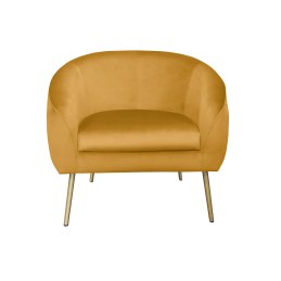 Fotel SYDNEY nogi złote MG15