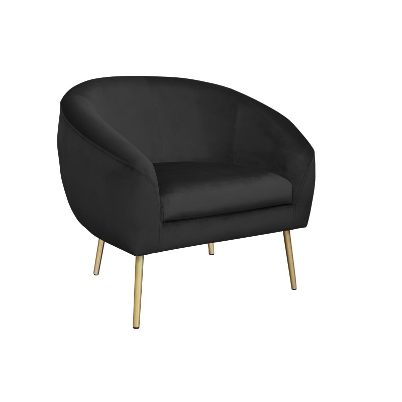 Fotel SYDNEY nogi złote MG19