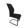 Krzesło IVO nowoczesne płoza czarna MG19