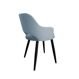 Krzesło Milano BL06 – czarna noga, elegancja i komfort