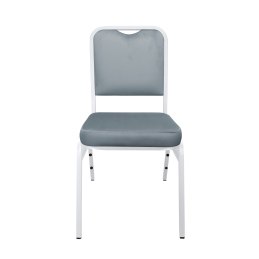 Krzesło Marco welur konferencyjne bankietowe | metal