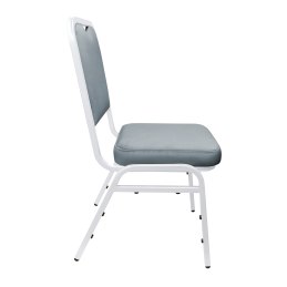 Krzesło Marco welur konferencyjne bankietowe | metal