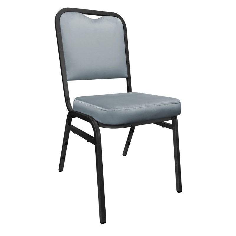 Krzesło Marco welur konferencyjne bankietowe | metal