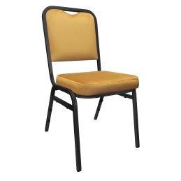 Krzesło Marco welur konferencyjne bankietowe | metal