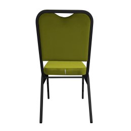 Krzesło Marco welur konferencyjne bankietowe | metal