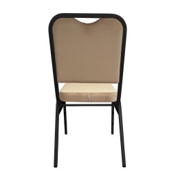 Krzesło Marco welur konferencyjne bankietowe | metal