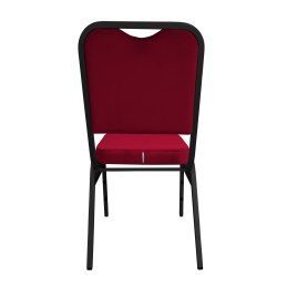 Krzesło Marco welur konferencyjne bankietowe | metal