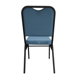 Krzesło Marco welur konferencyjne bankietowe | metal