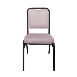 Krzesło Marco welur konferencyjne bankietowe | metal
