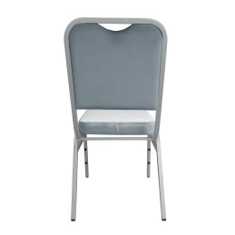 Krzesło Marco welur konferencyjne bankietowe | metal