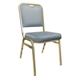 Krzesło Marco welur konferencyjne bankietowe | metal