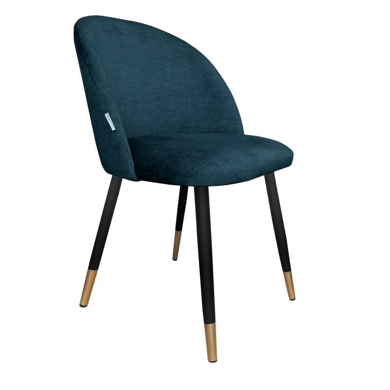 Krzesło Colin noga metalowa tkanina Vogue