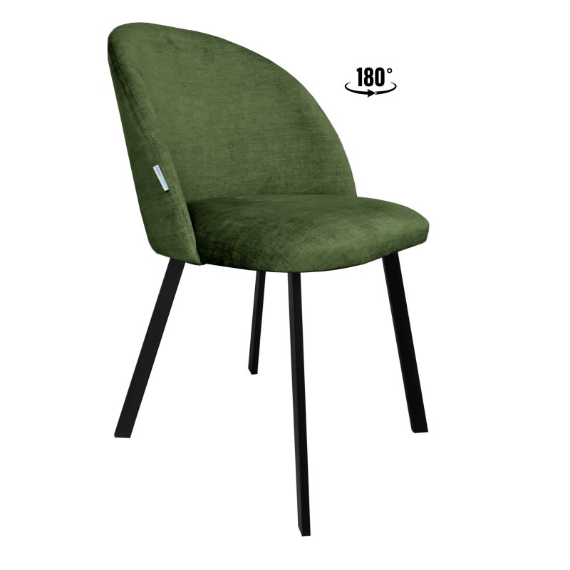 Krzesło obrotowe Colin 180° czarne Vogue 11