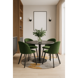 Krzesło Colin tkanina Vogue noga metalowa