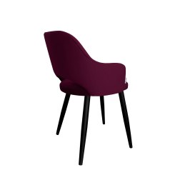 Krzesło Milano tkanina Welur noga metalowa