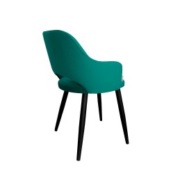 Krzesło Milano tkanina Welur noga metalowa