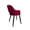 Krzesło Milano tkanina Welur noga metalowa
